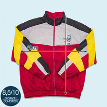 Lade das Bild in den Galerie-Viewer, Reebok Trainingsjacke 90er, rot, L
