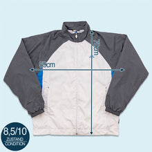 Lade das Bild in den Galerie-Viewer, Adidas Trainingsjacke "clima shell" 2001, weiß/grau, L/XL
