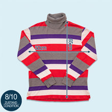 Lade das Bild in den Galerie-Viewer, Polo Ralph Lauren Rollkragen 90er Made in the USA, mehrfarbig, M/L
