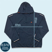 Lade das Bild in den Galerie-Viewer, Adidas Quarter Zip Hoodie 2001, blau, L
