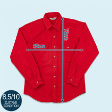 Lade das Bild in den Galerie-Viewer, Five Brother Hemd dick 80er Made in the USA, rot, M/L
