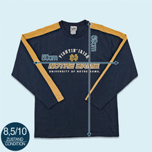 Lade das Bild in den Galerie-Viewer, Lee Sport Longsleeve "Notre Dame" 90er/00er Made in Mexico, blau, M
