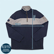 Lade das Bild in den Galerie-Viewer, Nautica Quarter Zip, blau, L/XL
