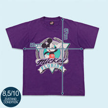 Lade das Bild in den Galerie-Viewer, Best T-Shirt "Mickey Florida" 80er/90er single stitch Made in the USA, lila, L
