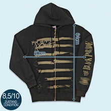 Lade das Bild in den Galerie-Viewer, Fruit of the Loom Zip Hoodie "My Chemical Romance" 00er, schwarz, S
