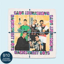 Lade das Bild in den Galerie-Viewer, Tuch "Backstreet Boys" 90er, weiß
