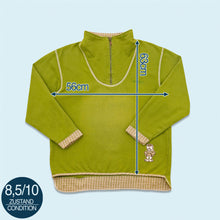 Lade das Bild in den Galerie-Viewer, Wissmach Quarter Zip 00er, grün, M/L Damen
