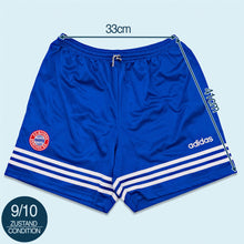 Lade das Bild in den Galerie-Viewer, Adidas Shorts "FC Bayern München" 1995/1997 Made in Portugal, blau, M
