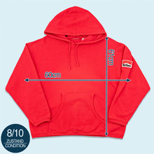 Lade das Bild in den Galerie-Viewer, Marlboro Hoodie 90er Made in the USA, rot, M/L breit
