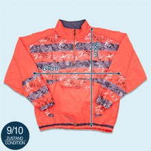 Lade das Bild in den Galerie-Viewer, Reebok Trainingsjacke dünn 90er, grau/rot, L/XL
