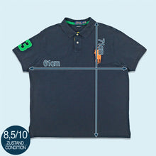 Lade das Bild in den Galerie-Viewer, Polo Ralph Lauren Poloshirt "big Pony", blau, XL/XXL breit
