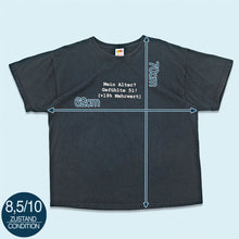 Lade das Bild in den Galerie-Viewer, Fruit of the Loom T-Shirt "Mein Alter?" 00er, schwarz, XL breit
