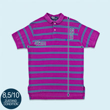 Lade das Bild in den Galerie-Viewer, Polo Ralph Lauren Poloshirt 90er Made in the USA, lila, S/M
