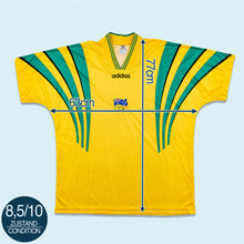 Lade das Bild in den Galerie-Viewer, Adidas Trikot "Australien Olympia" 1996 Made in Australia, gelb, XL (tagged M)
