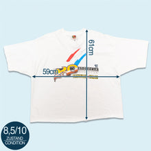 Lade das Bild in den Galerie-Viewer, Fruit of the Loom T-Shirt "Grand Prix Valkenswaard Holland 250" 1997 Made in the USA single stitch, weiß, M/L sehr breit

