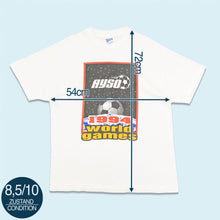 Lade das Bild in den Galerie-Viewer, Hanes Beefy T-Shirt "World Games" 1994 Made in the USA single stitch, weiß, L
