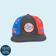 Lade das Bild in den Galerie-Viewer, Adidas Mütze "FC Bayern München" Deadstock 90er, schwarz, Einheitsgröße
