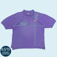 Lade das Bild in den Galerie-Viewer, Nike Poloshirt "Baseball" 90er, lila, L breit
