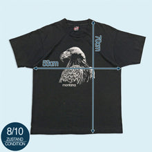 Lade das Bild in den Galerie-Viewer, Best T-Shirt "Montana" 1993 single stitch Made in the USA, schwarz, M/L

