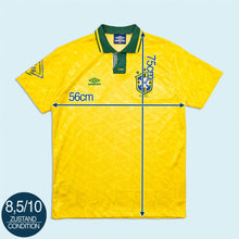 Lade das Bild in den Galerie-Viewer, Umbro Trikot "Nationalmannschaft CBF Brazilien" 1991-93, gelb, XL
