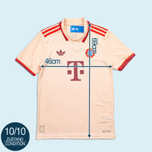 Lade das Bild in den Galerie-Viewer, Adidas Trikot "FC Bayern München" 2024 HEAT.RDY, beige, S slim fit
