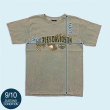 Lade das Bild in den Galerie-Viewer, Harley Davidson T-Shirt "Timpanogos Lindon" 2008, grau/grün, S
