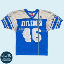 Lade das Bild in den Galerie-Viewer, Wilson Trikot "Attleboro Player issue" 00er Made in the USA, blau, S/M
