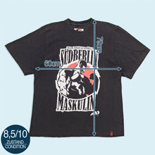 Lade das Bild in den Galerie-Viewer, Aggro Berlin T-Shirt "Südberlin Maskulin" 00er, schwarz, XL
