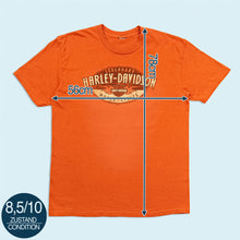 Lade das Bild in den Galerie-Viewer, Harley Davidson T-Shirt "Apache Junction" 2013, orange, L/XL
