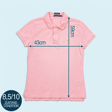 Lade das Bild in den Galerie-Viewer, Ralph Lauren Poloshirt "skinny Polo", pink, S/M Damen
