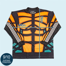 Lade das Bild in den Galerie-Viewer, Adidas Trikot "Torwart template" 90er Made in England, mehrfarbig, XL
