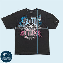 Lade das Bild in den Galerie-Viewer, South Pole T-Shirt "3D Logo" 2000er, schwarz, M/L
