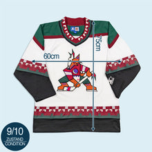 Lade das Bild in den Galerie-Viewer, Starter Trikot "Phoenix Coyotes" 90er, weiß, L/XL (tagged M)
