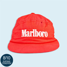 Lade das Bild in den Galerie-Viewer, Mütze "Marlboro" 80er/90er, rot, Einheitsgröße
