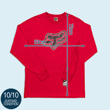 Lade das Bild in den Galerie-Viewer, Fox Longsleeve "serial" deadstock 00er, rot, L
