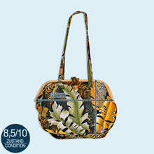 Lade das Bild in den Galerie-Viewer, Tasche "tropical" 90er, orange/grün
