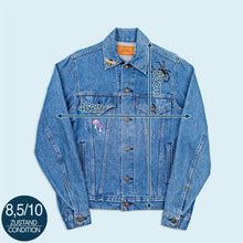 Lade das Bild in den Galerie-Viewer, Levis Jacke "Type III custom" 80er Made in the USA, blau, M/L Damen
