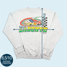 Lade das Bild in den Galerie-Viewer, Fruit of the Loom Best Sweatshirt "La Bonte Kelloggs" 1999, grau, M
