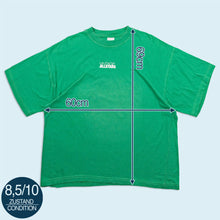Lade das Bild in den Galerie-Viewer, Etirel T-Shirt "Vintage Allstars" 90er, grün, L/XL boxy

