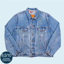 Lade das Bild in den Galerie-Viewer, Levis Jacke "Type III" 80er, blau, XL
