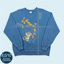 Lade das Bild in den Galerie-Viewer, Gildan Sweatshirt "Herbst", blau, L
