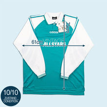 Lade das Bild in den Galerie-Viewer, Adidas Trikot "Vintage Allstars" deadstock 90er Made in Portugal, grün, XL
