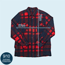 Lade das Bild in den Galerie-Viewer, Fleece Hemd, rot, L/XL
