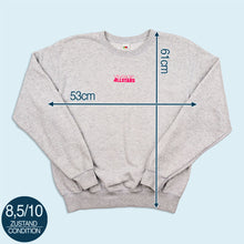 Lade das Bild in den Galerie-Viewer, Fruit of the Loom Sweatshirt "Vintage Allstars" 00er, grau, M
