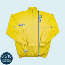 Lade das Bild in den Galerie-Viewer, Joy Sportswear Quarter Zip "Vintage Allstars" 90er, gelb, L/XL
