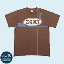 Lade das Bild in den Galerie-Viewer, Fruit of the Loom T-Shirt "DIXI" 00er, braun, M/L
