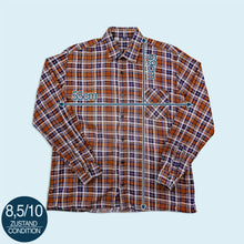 Lade das Bild in den Galerie-Viewer, Hemd "flanell" 90er/00er, braun, M/L
