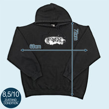Lade das Bild in den Galerie-Viewer, Fox Hoodie "Logo" 00er, schwarz, XL breit
