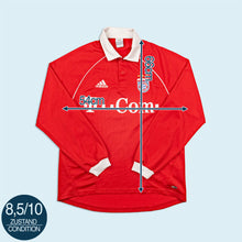 Lade das Bild in den Galerie-Viewer, Adidas langarm Trikot "FC Bayern München" 2005, rot, M
