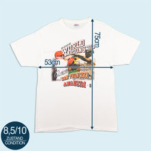 Lade das Bild in den Galerie-Viewer, Hanes heavyweight T-Shirt - World Championshit - 2002, weiß, L
